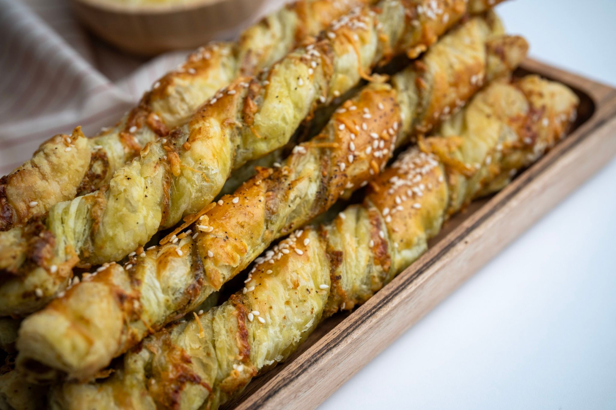 Palitos de queso horneados